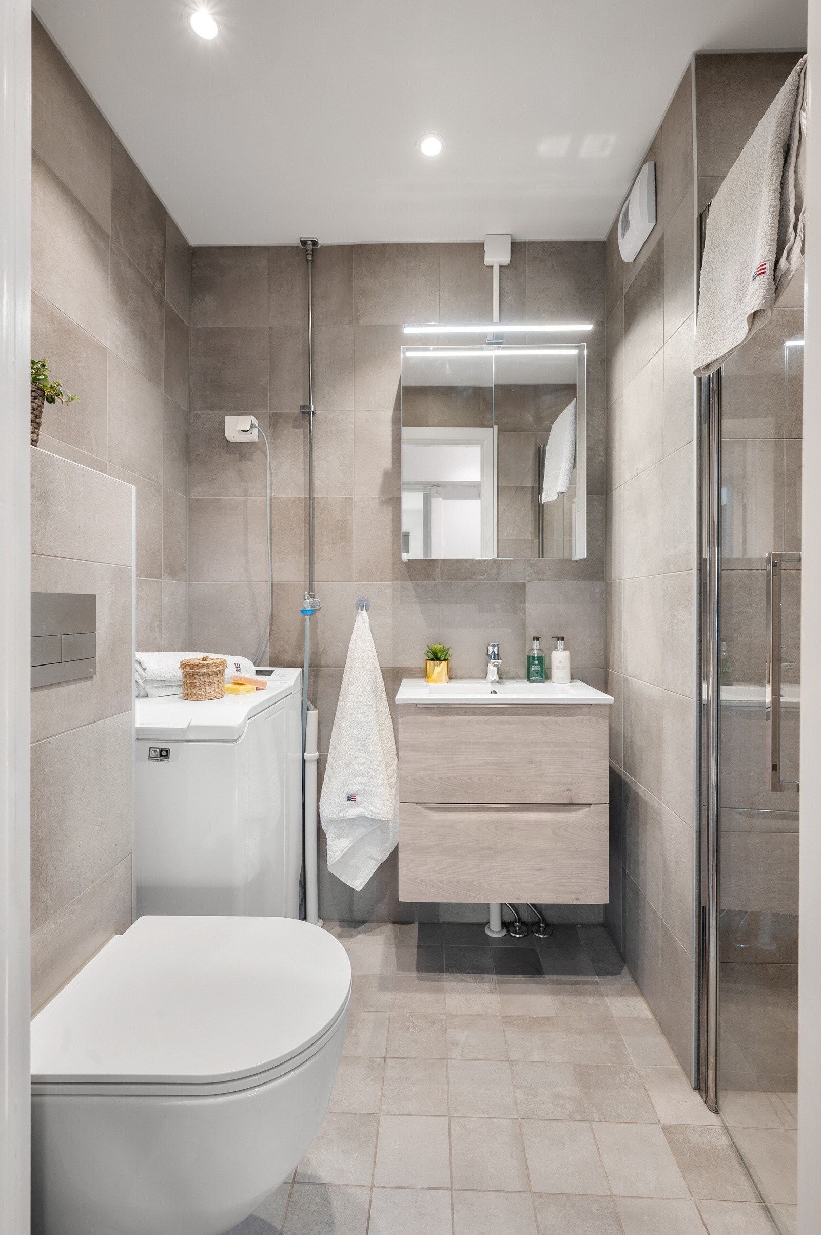 Badet ble pusset opp i regi av sameiet i 2018. Galleribilde