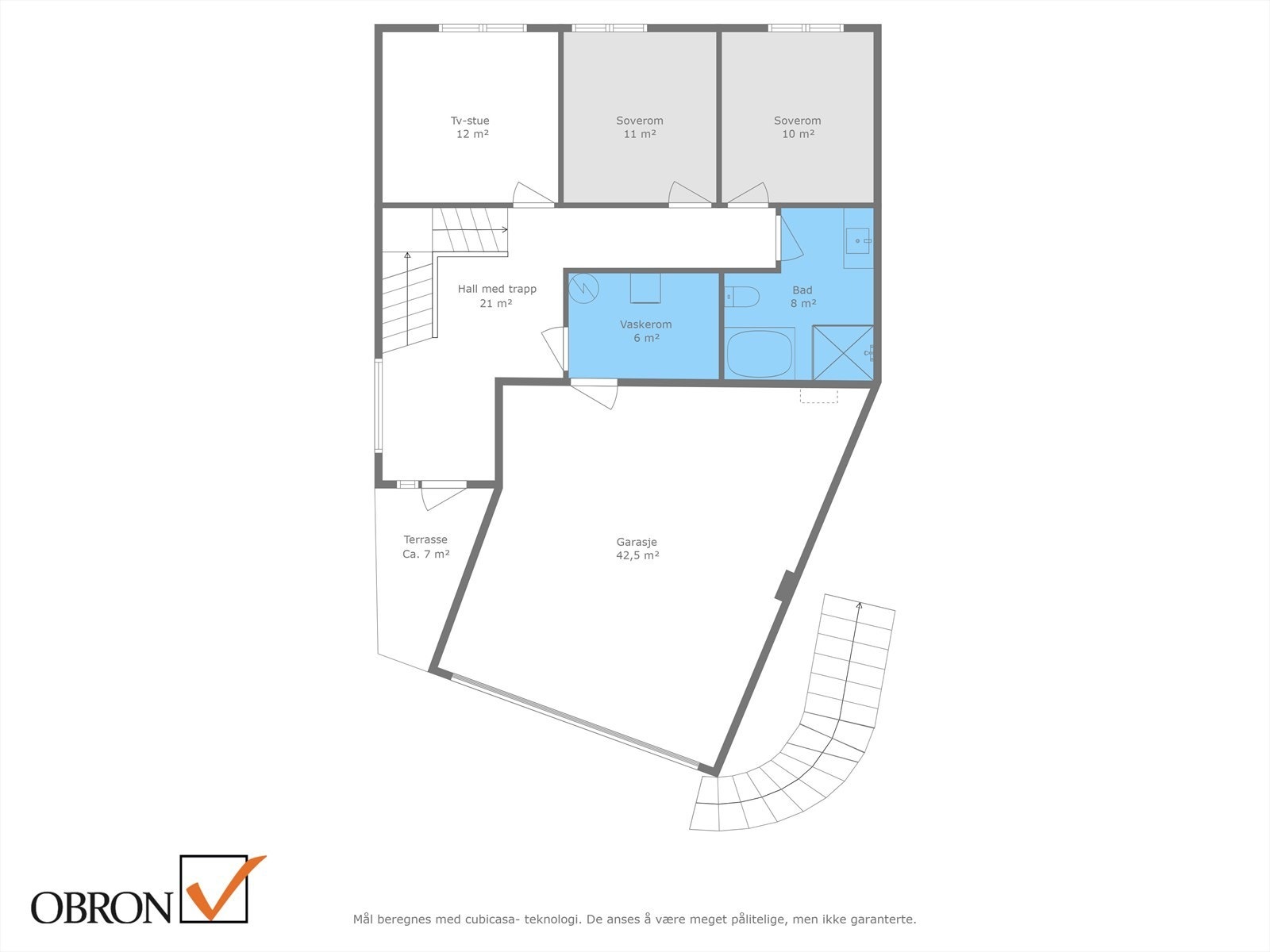 Planskisse 1. etasje Galleribilde