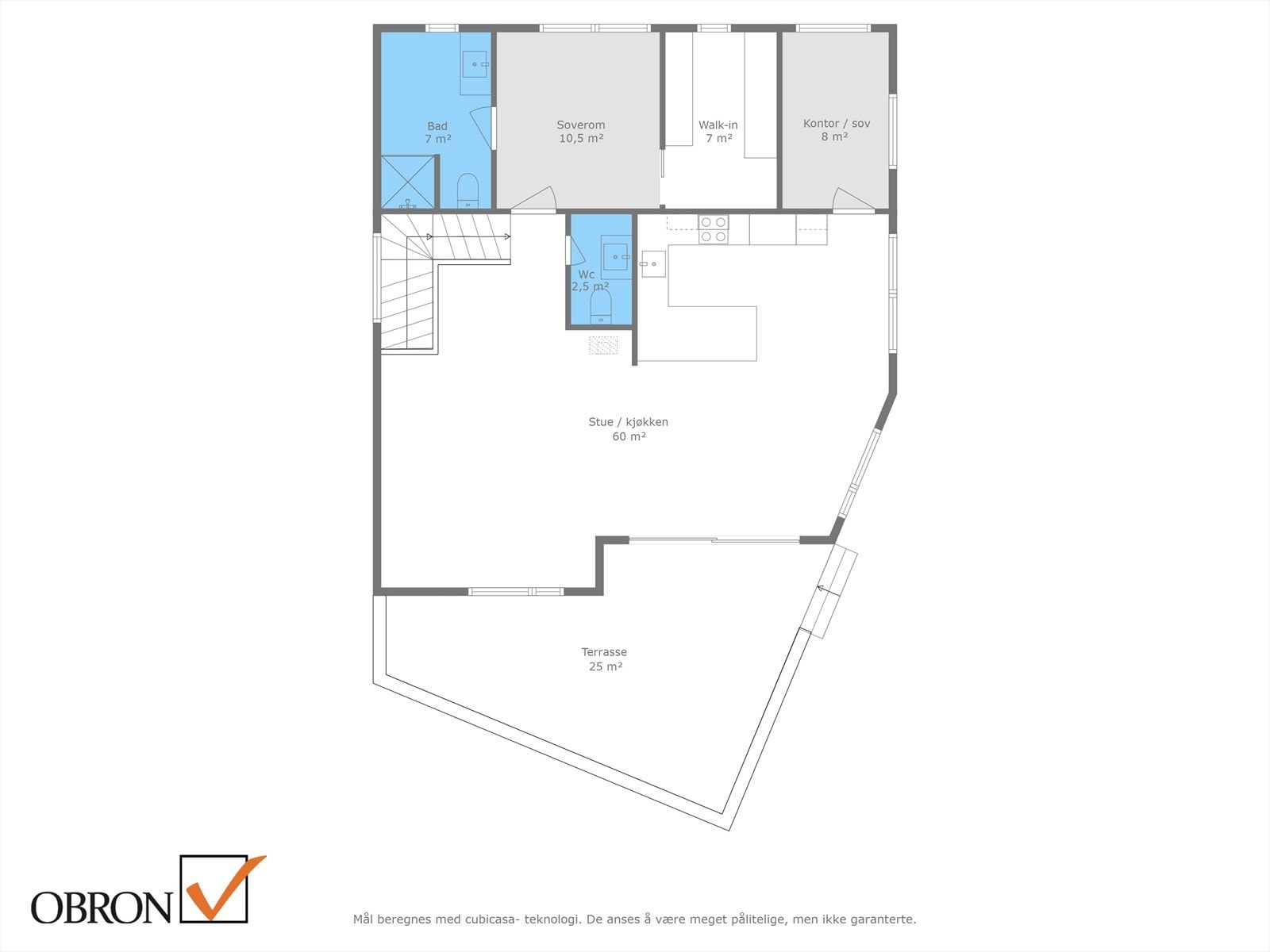 Planskisse 2. etasje Galleribilde