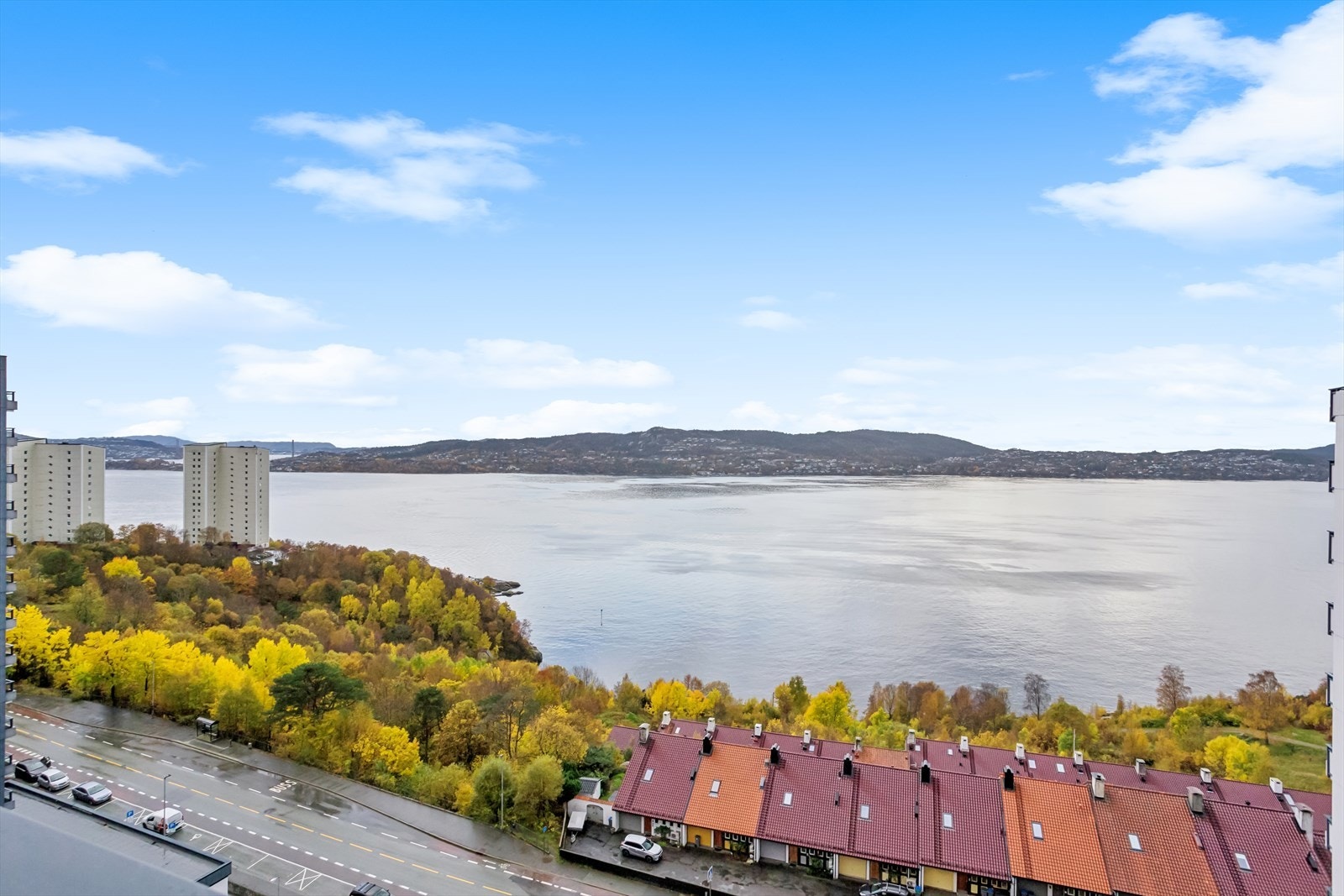 Nydelig sjøutsikt Galleribilde