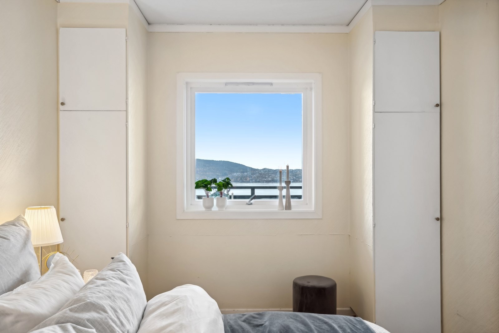 Fin utsikt fra soverom Galleribilde