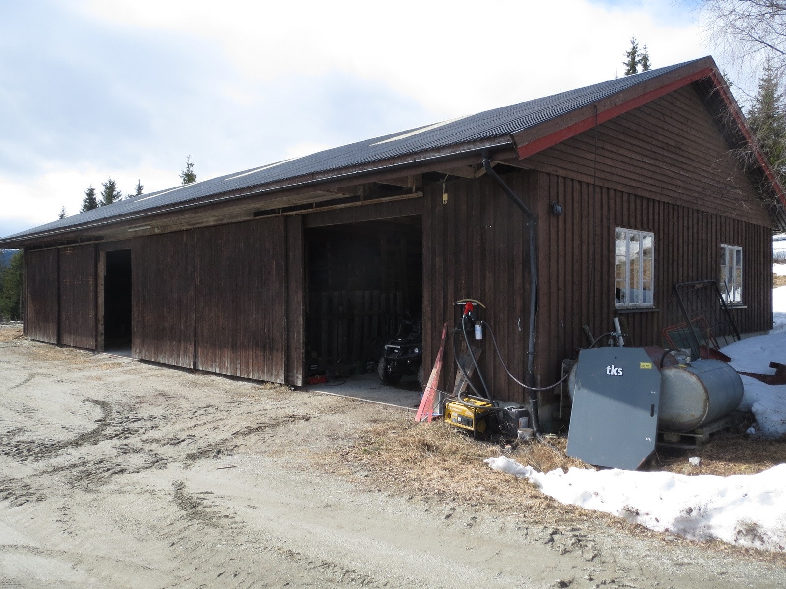Redskapsskjul Galleribilde