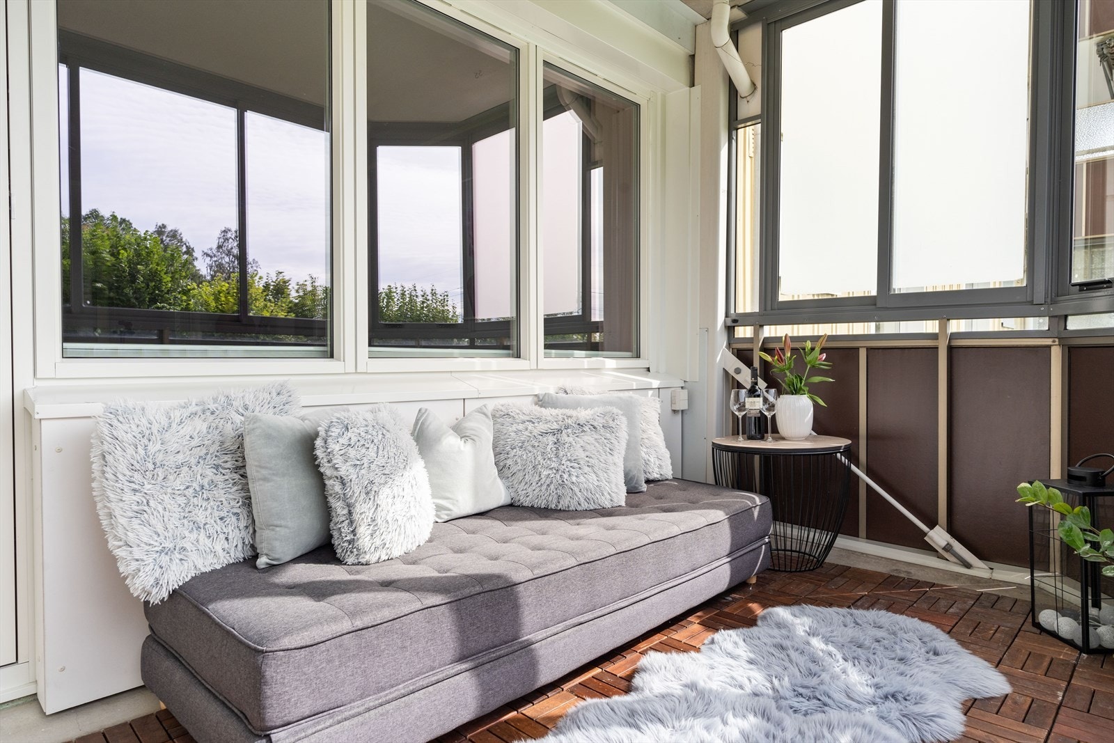 Her kan sommerhalvåret nytes. Galleribilde