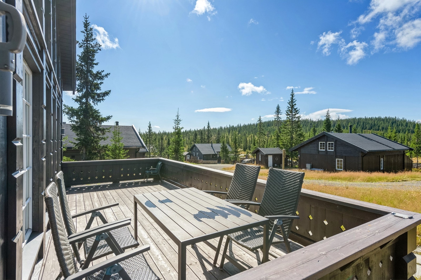 Utsikt til rolige nærområder Galleribilde