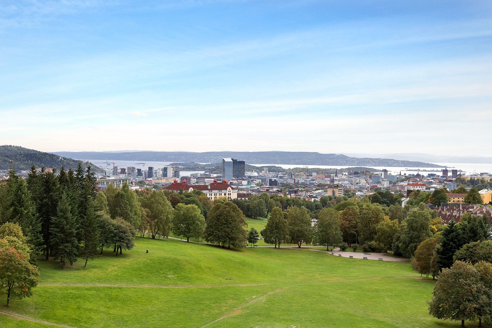 Gangavstand til frodige Torshovdalen og Torshovparken. Galleribilde