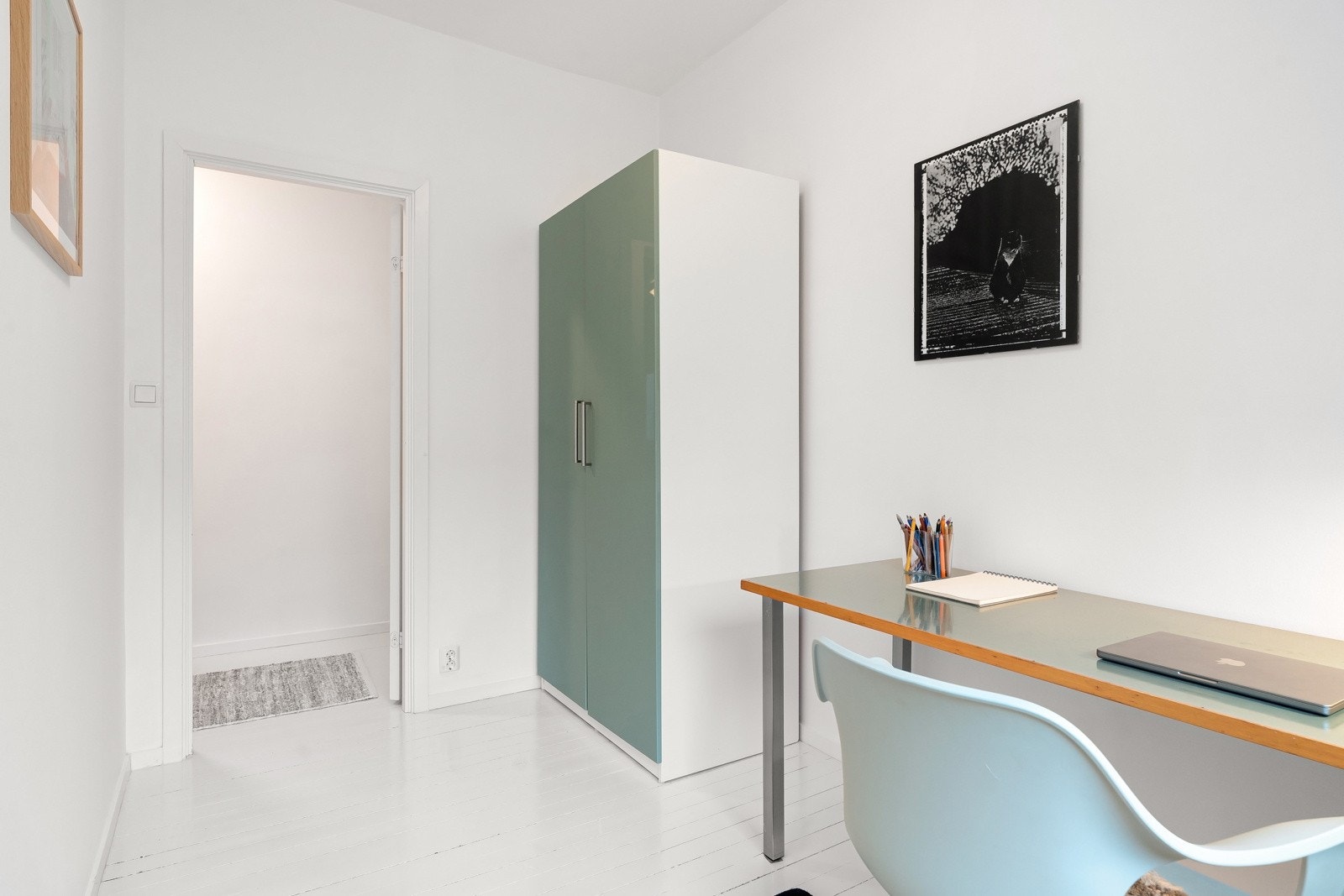 Egnet som soverom, gjesterom eller hjemmekontor. Galleribilde