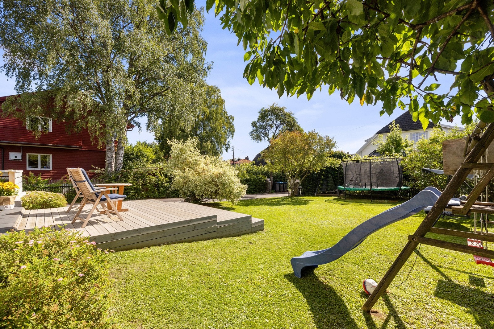 Området er meget stille og rolig, skjermet fra trafikk og støy. Galleribilde
