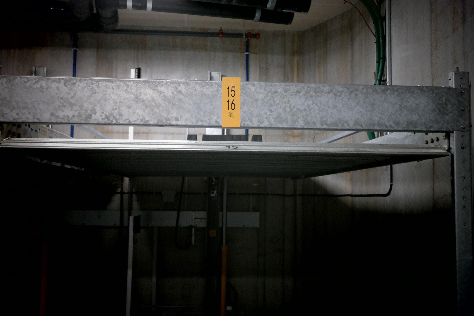 Parkeringsplass nr. 15 i multiparkeringsanlegget Galleribilde