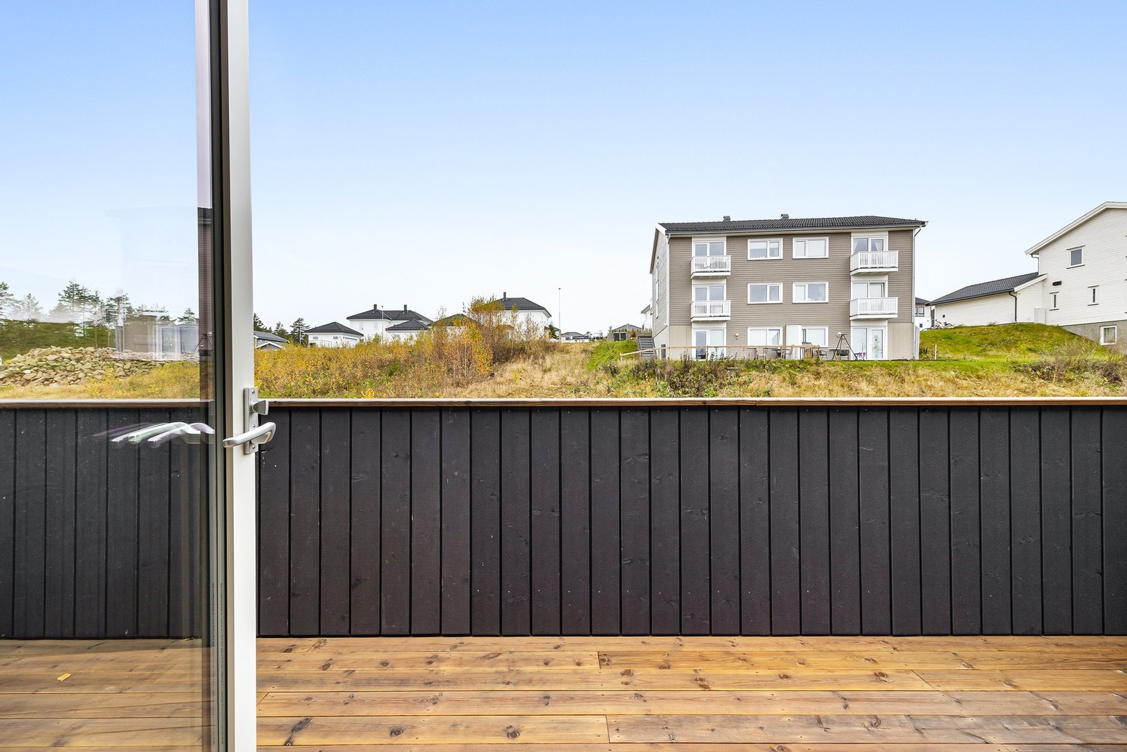 Stor terrasse Galleribilde