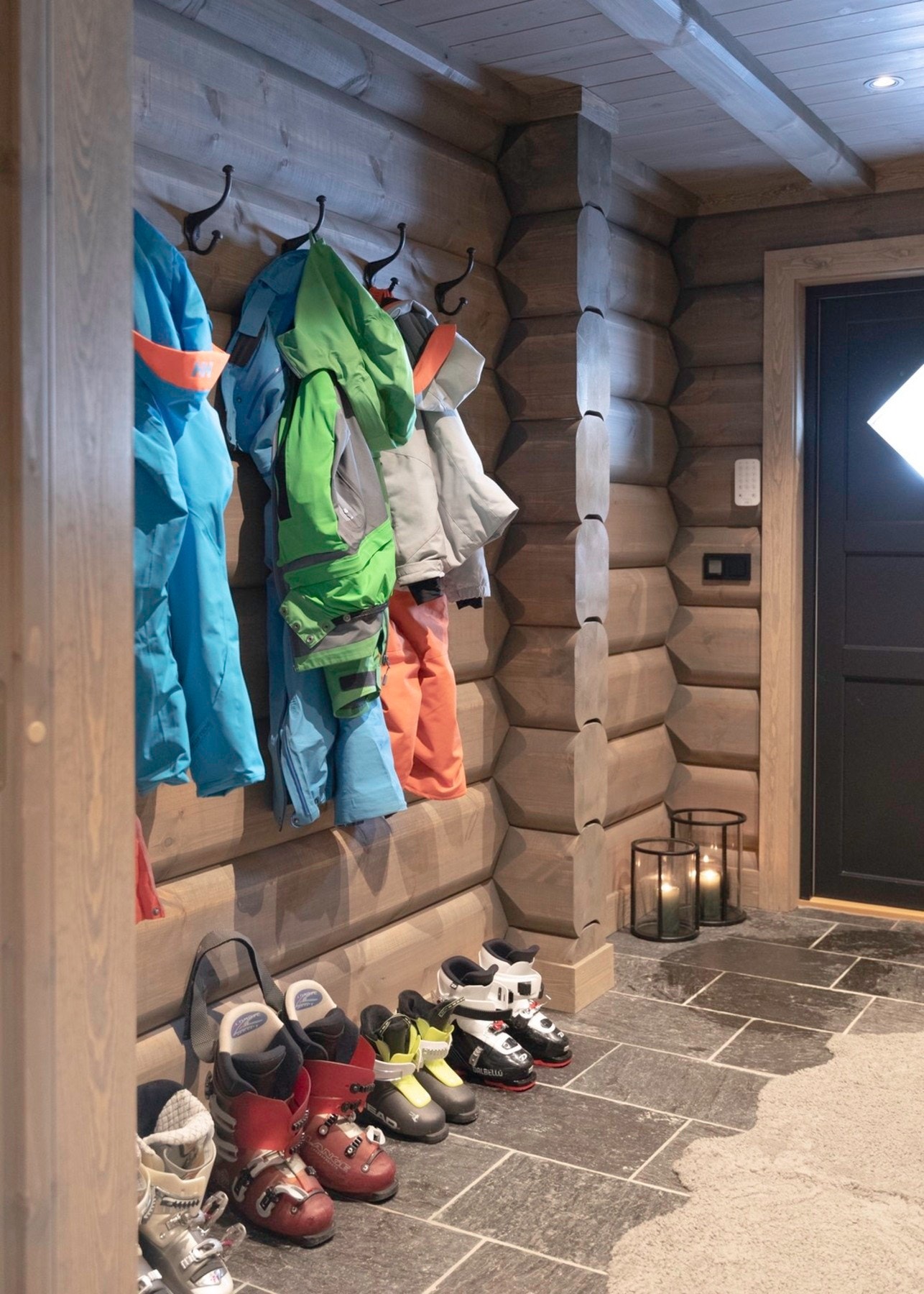 Foto fra en kundetilpasset hytte i tilsvarende modell Galleribilde