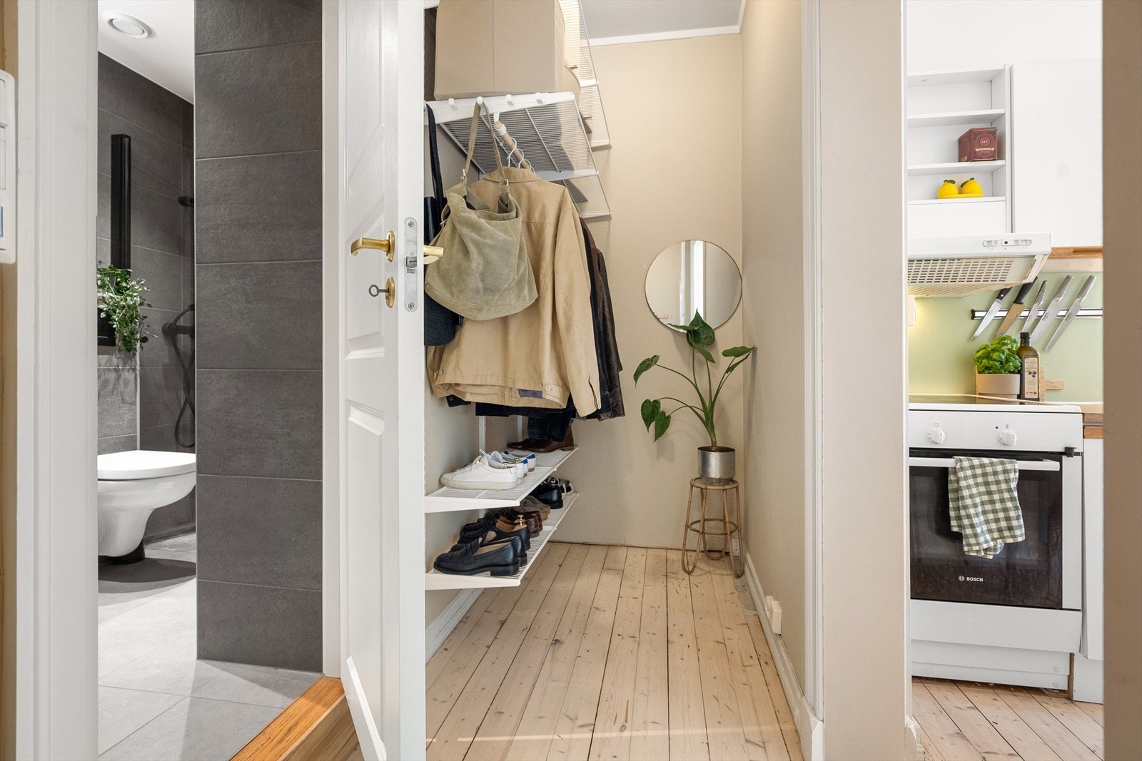 Gangen sikrer god flyt mellom alle rom. Galleribilde