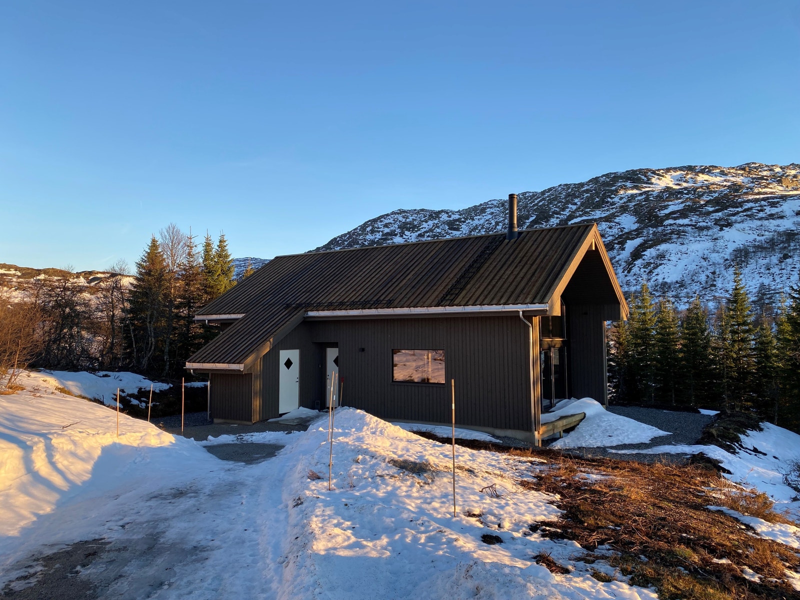 Hyttetypen Dovre, bygget for kunde Galleribilde