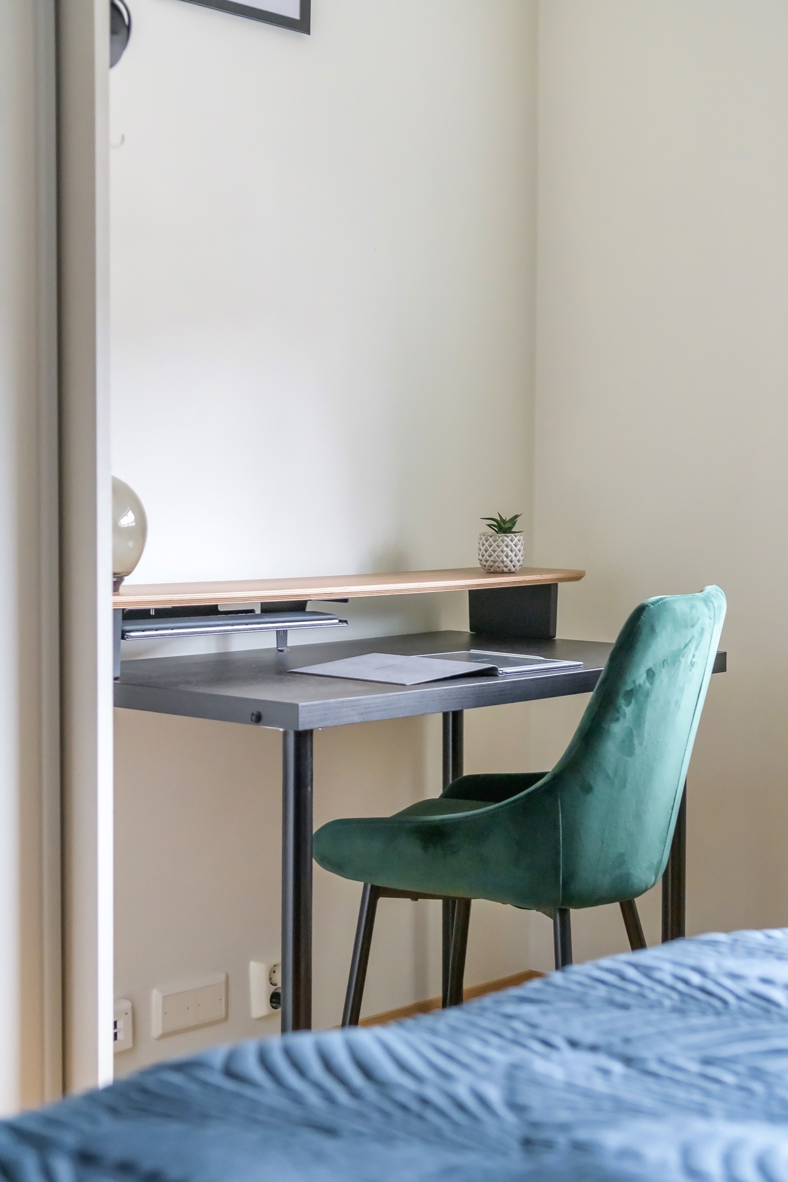 Soverommet byr på flere møbleringsmuligheter. Galleribilde