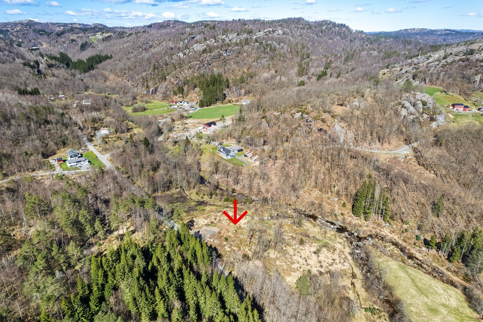 Tomtestørrelse 1165 kvm Galleribilde