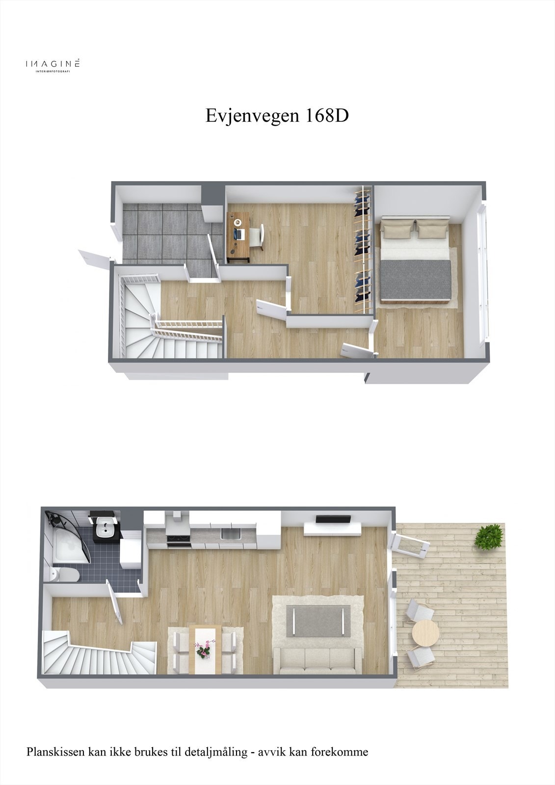 Planskisse 3D Galleribilde