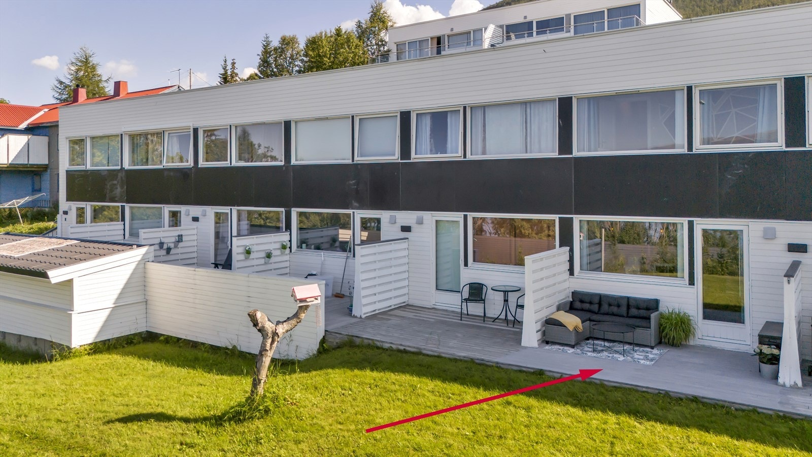 Man har ingen naboer verken under eller over seg Galleribilde