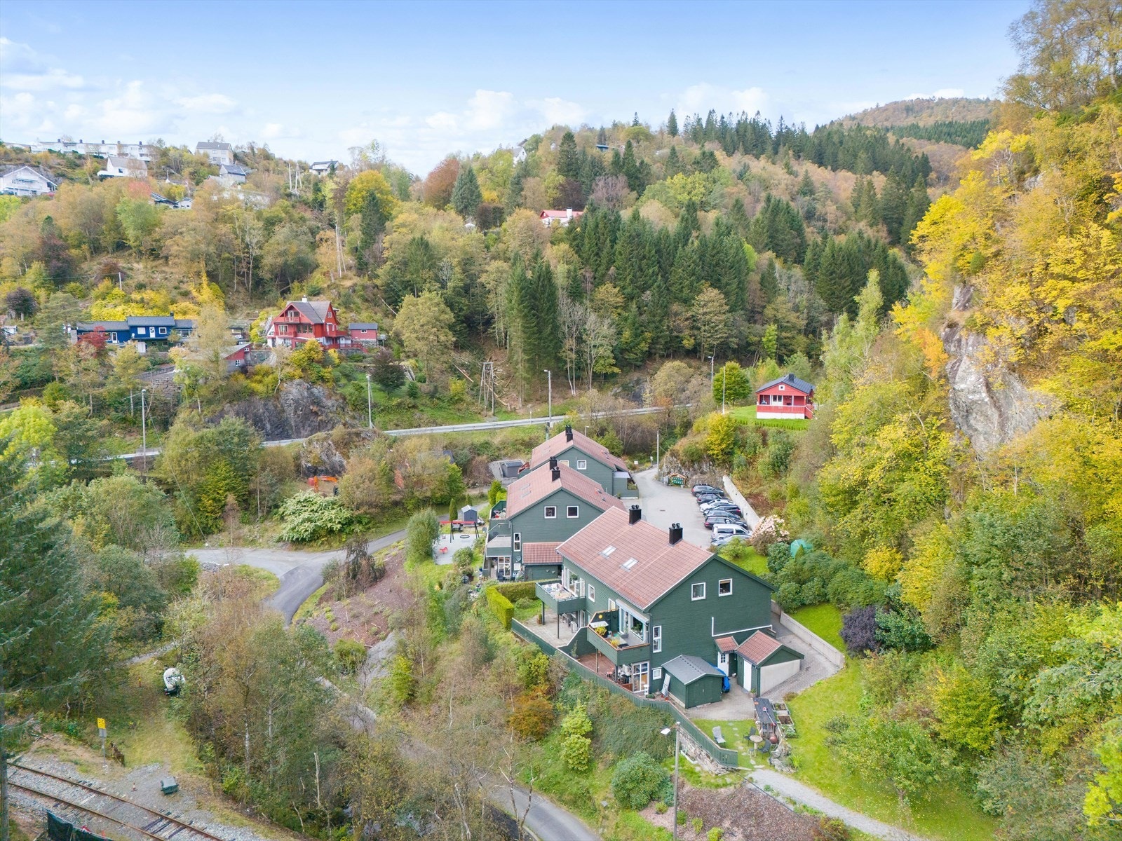 Bygget sett fra syd Galleribilde