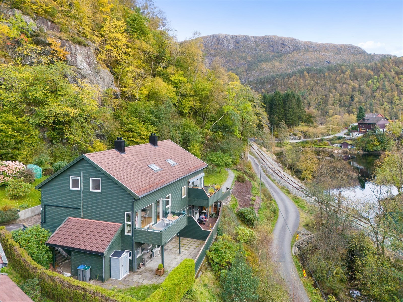 Bygget sett fra nord Galleribilde