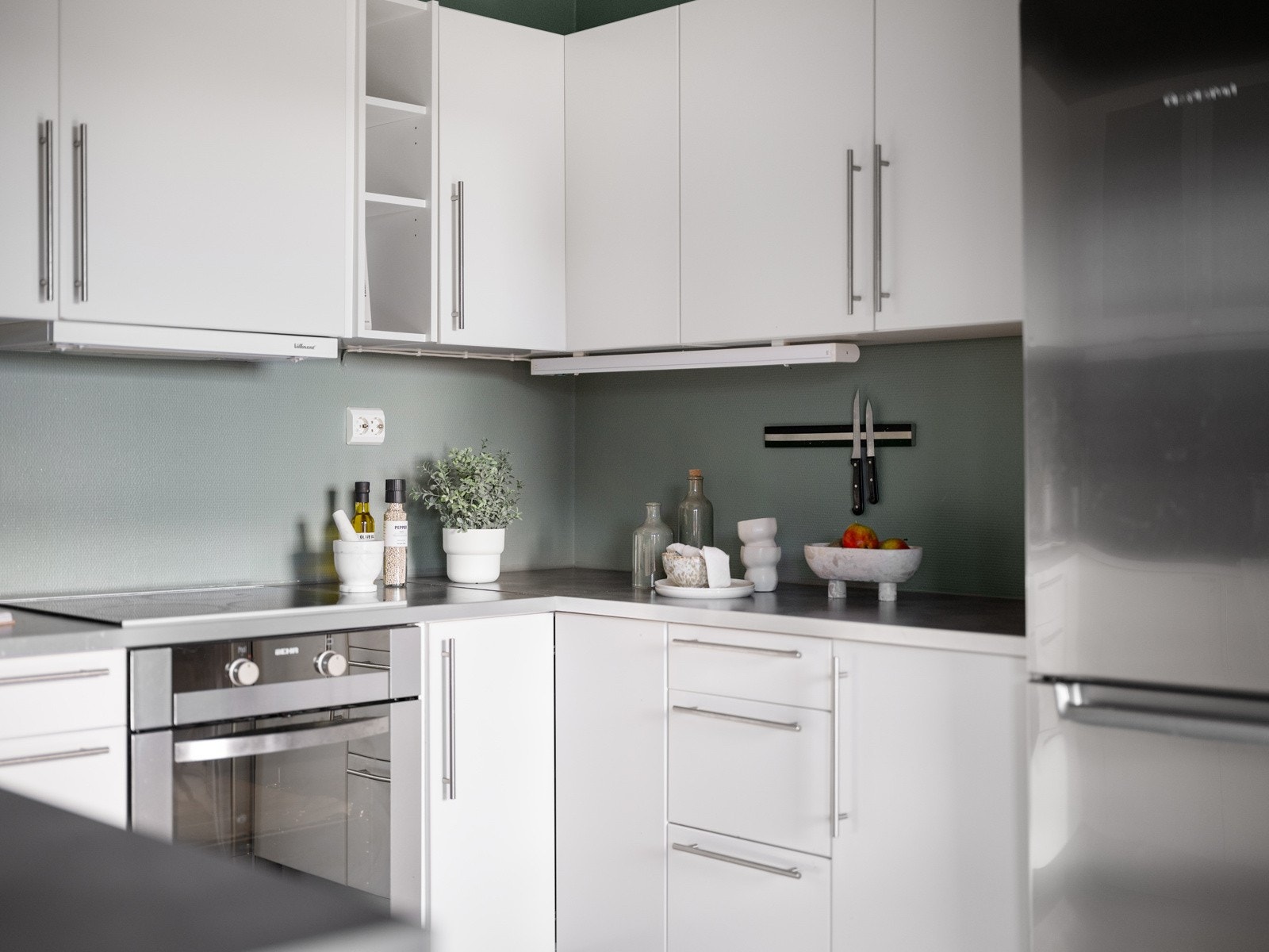 Detaljbilde kjøkken. Galleribilde