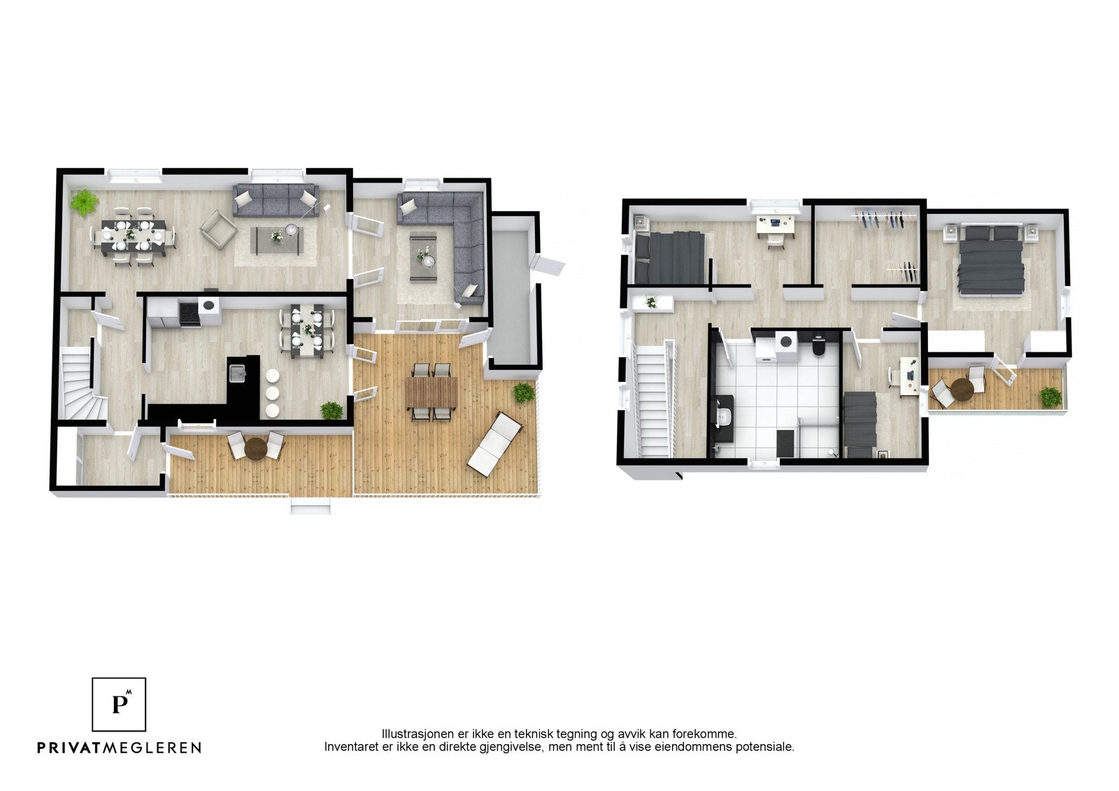 Planløsningen Galleribilde