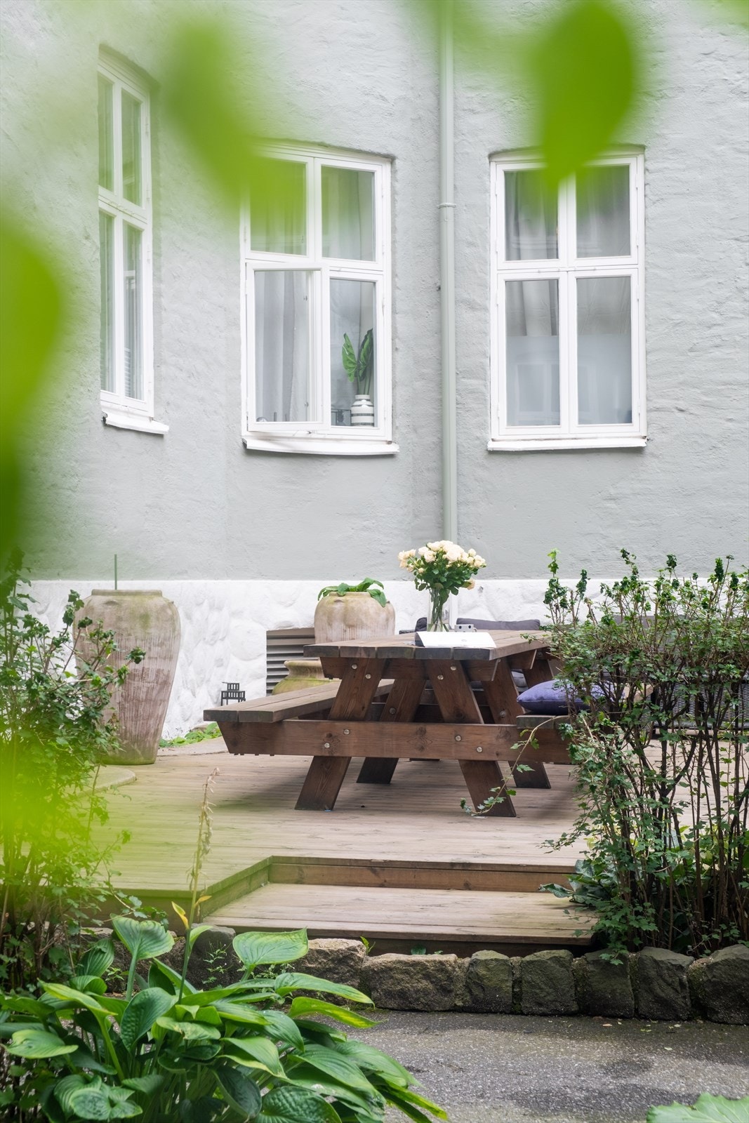 Meget hyggelig bakgård for beboere Galleribilde