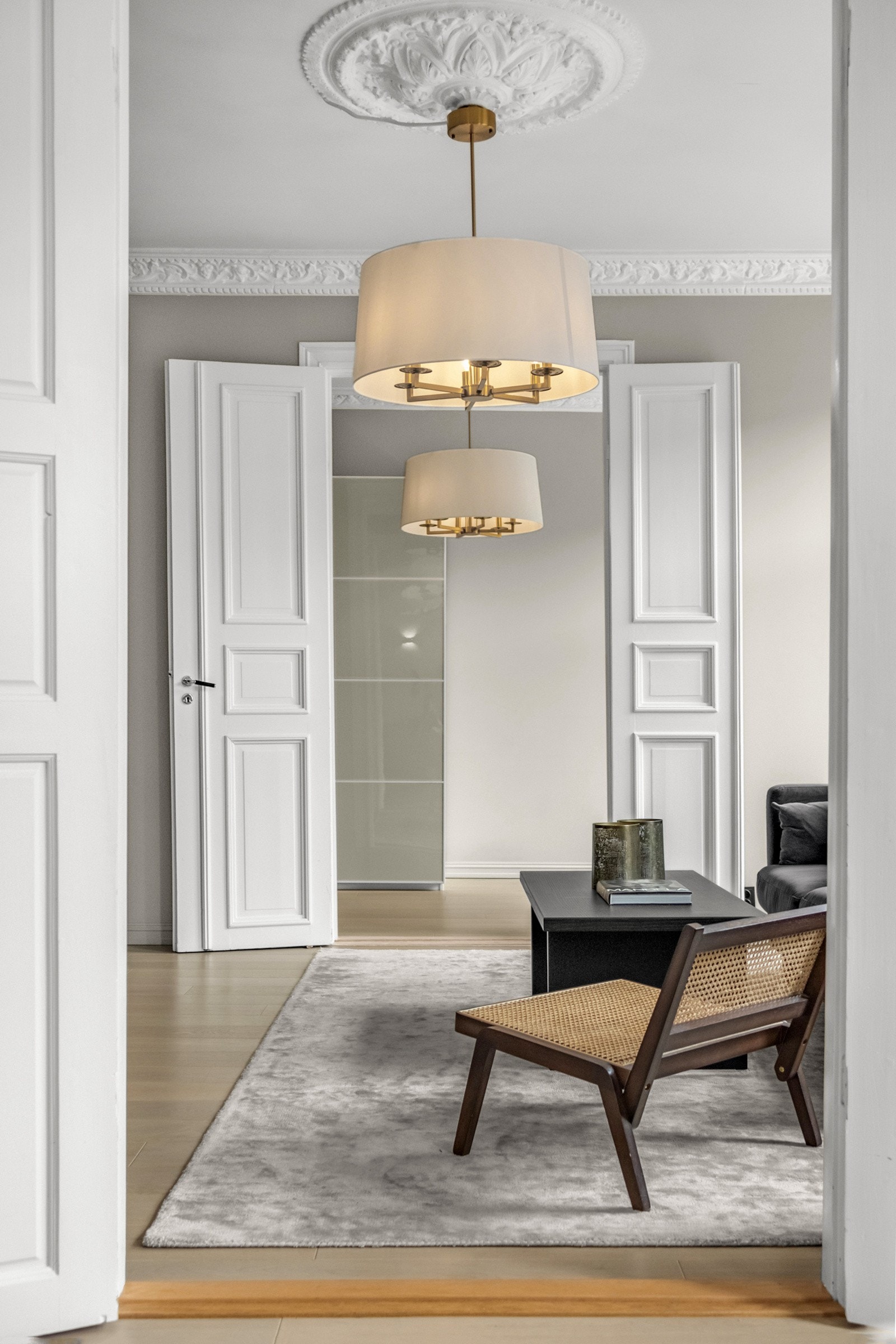 Det er varmefolie i entré, stue, kjøkken og ett soverom. Galleribilde