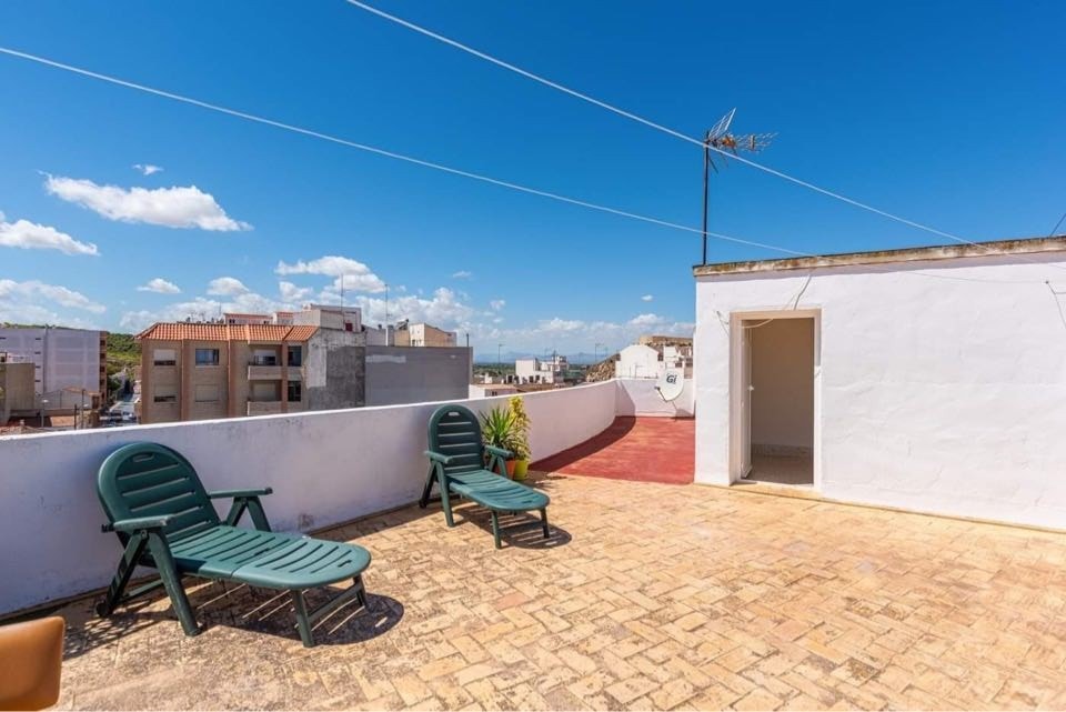 Takterrasse. Galleribilde