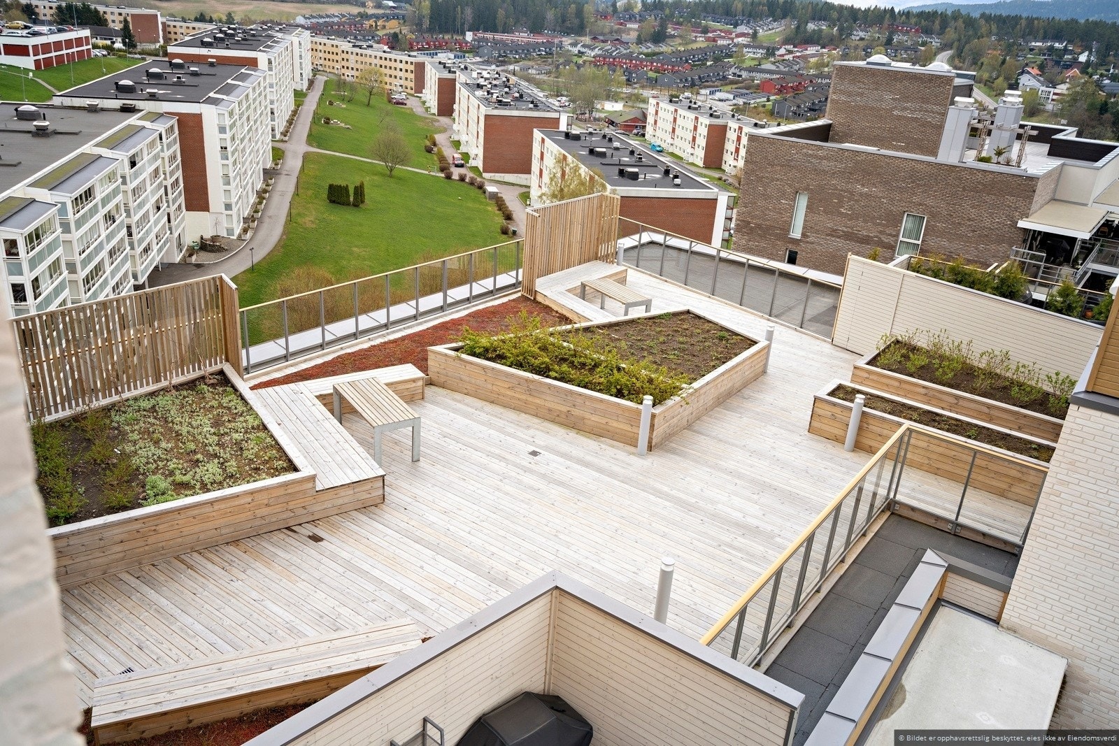 Takterrasse Galleribilde