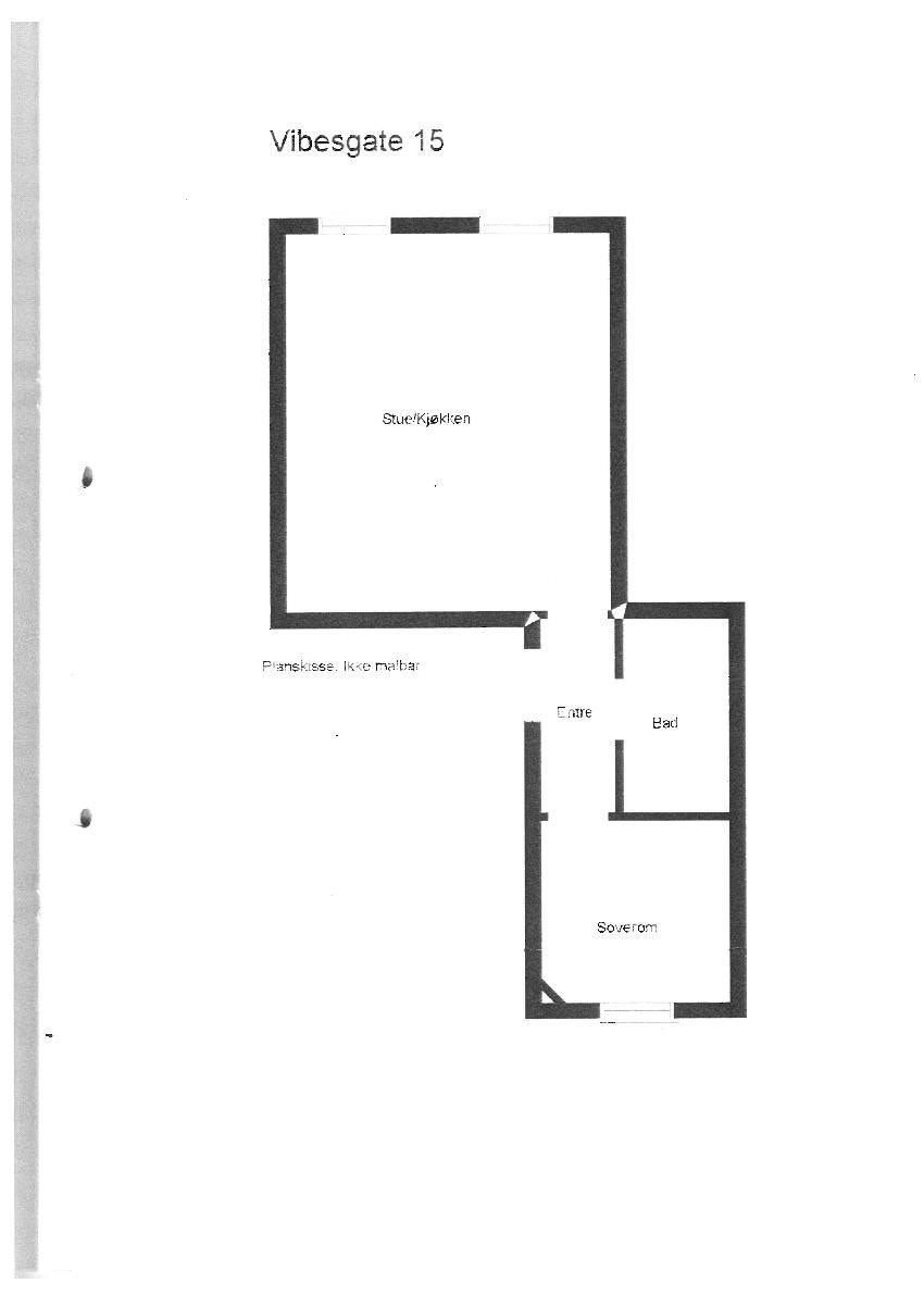 Plantegning 5.etg Galleribilde