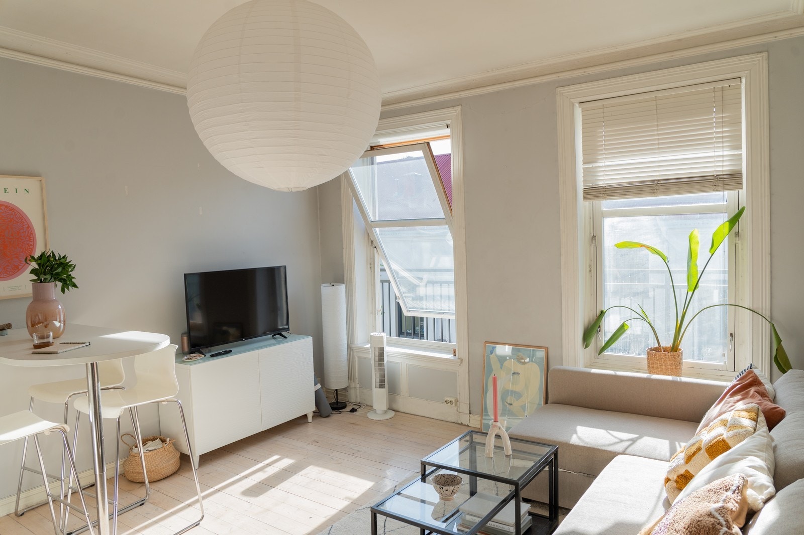 Barløsning, sofa Galleribilde