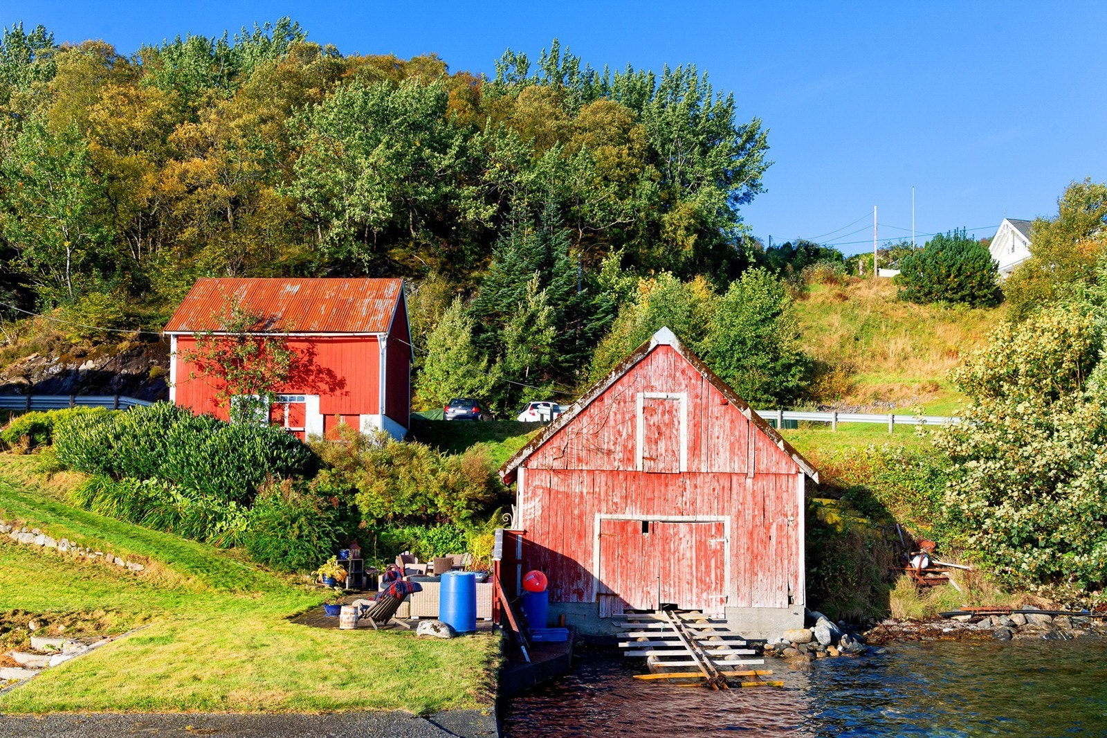 Låve og naust Galleribilde