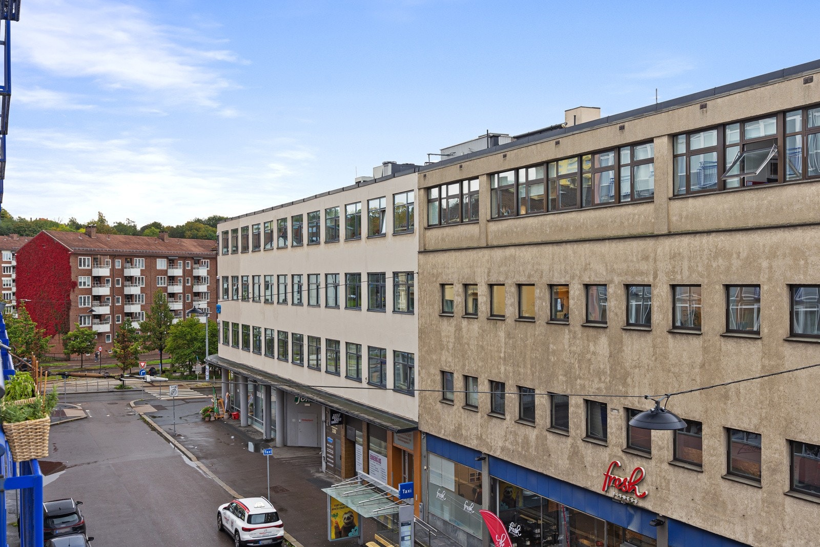 Utsikt fra den franske balkongen. Super sentralt! Galleribilde