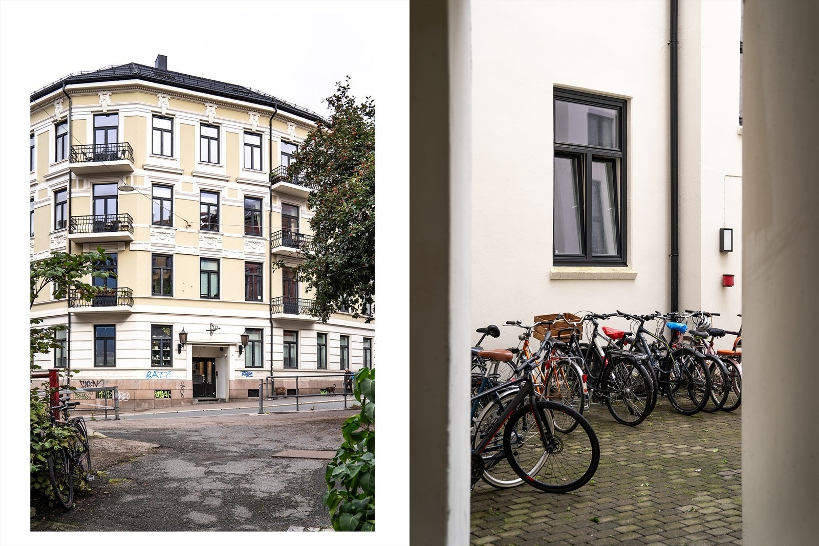 Med Bislett, St. Hanshaugen og Grünerløkka i nærheten har man både rolige omgivelser og det urbane livet rett utenfor døren. Galleribilde