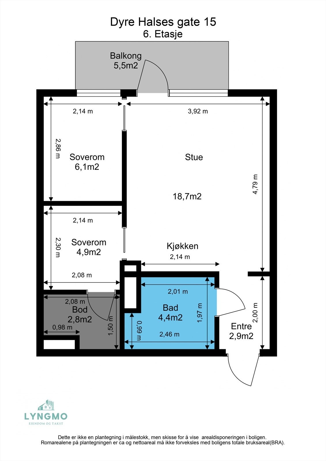 Planskisse. Galleribilde