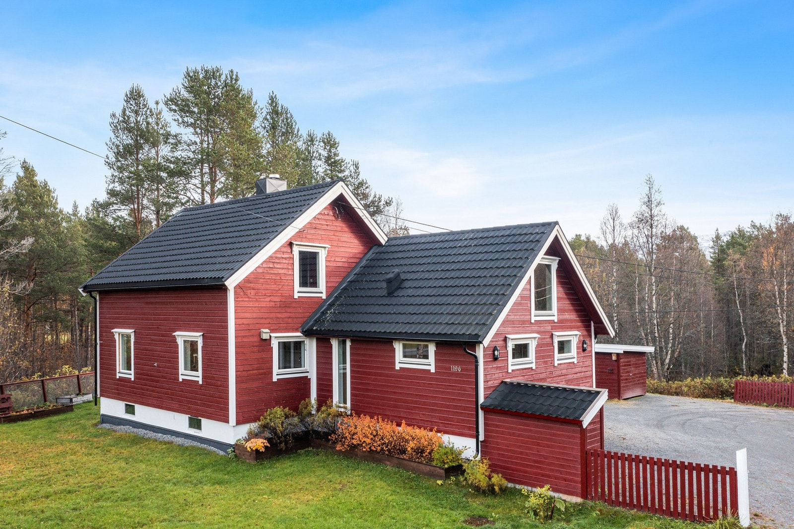 Fasade sett fra Trondheimsvegen. Galleribilde