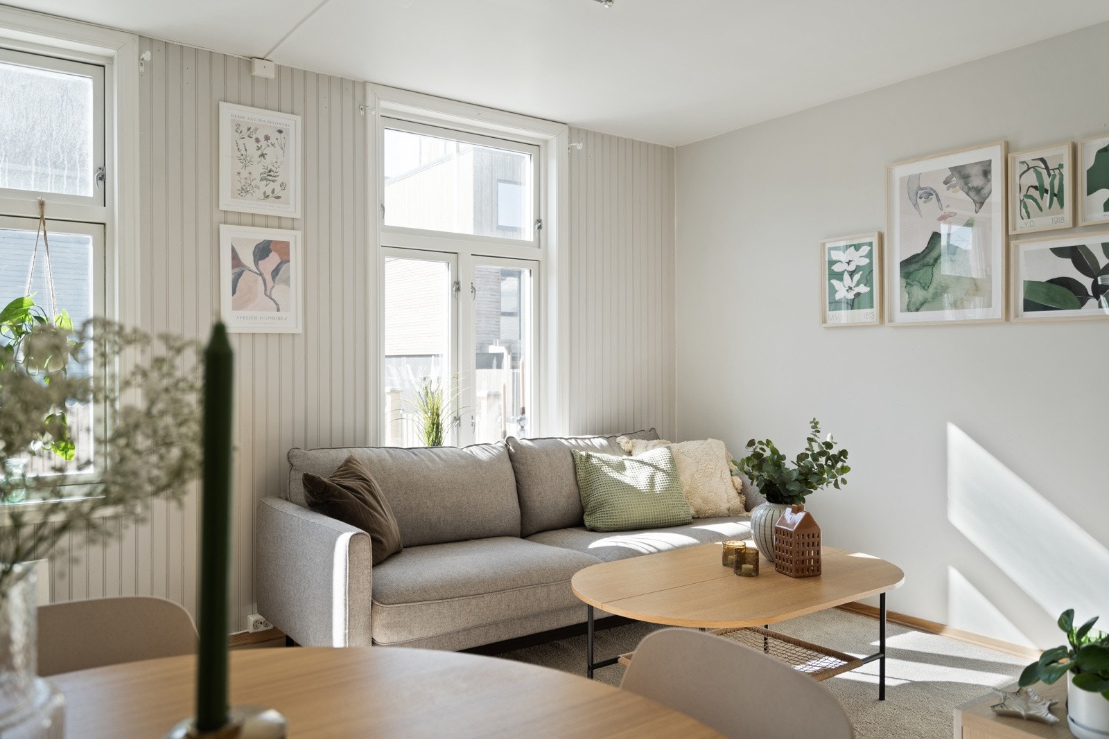 Moderne 2-roms leiligheten på Lilleby med svært urban beliggenhet. Galleribilde