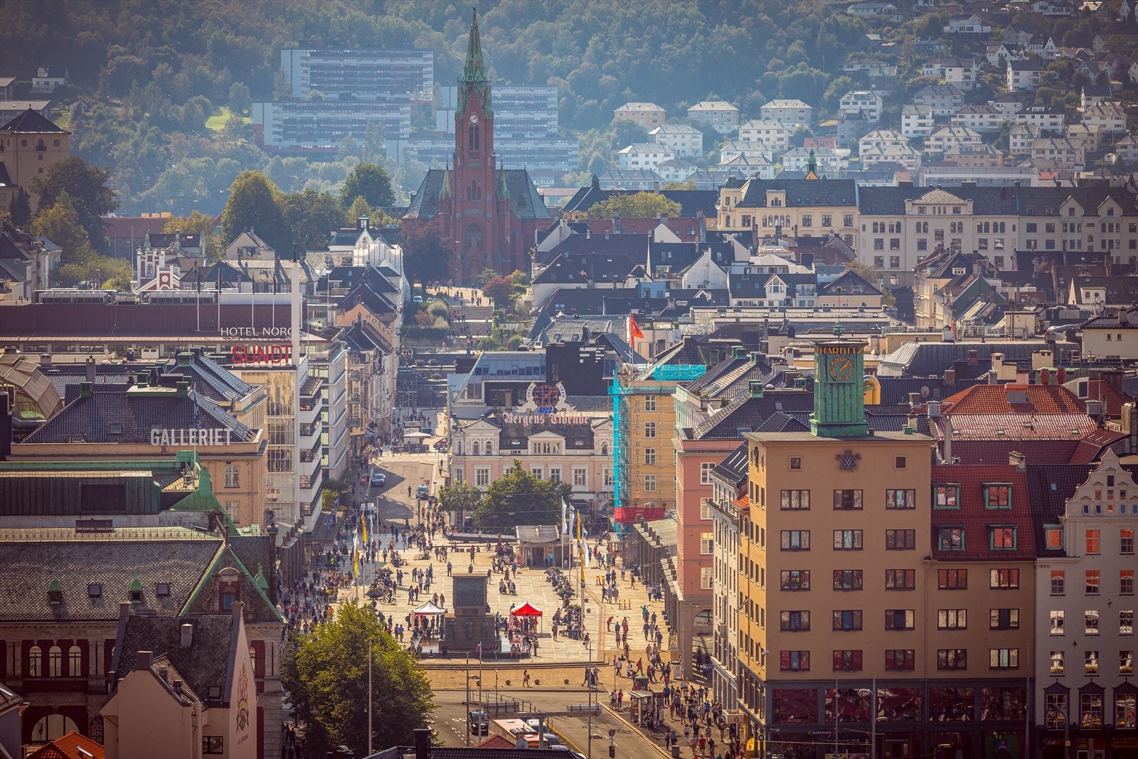 - Spaser til alt Bergen Sentrum har å by på i nydelige omgivelser - Galleribilde