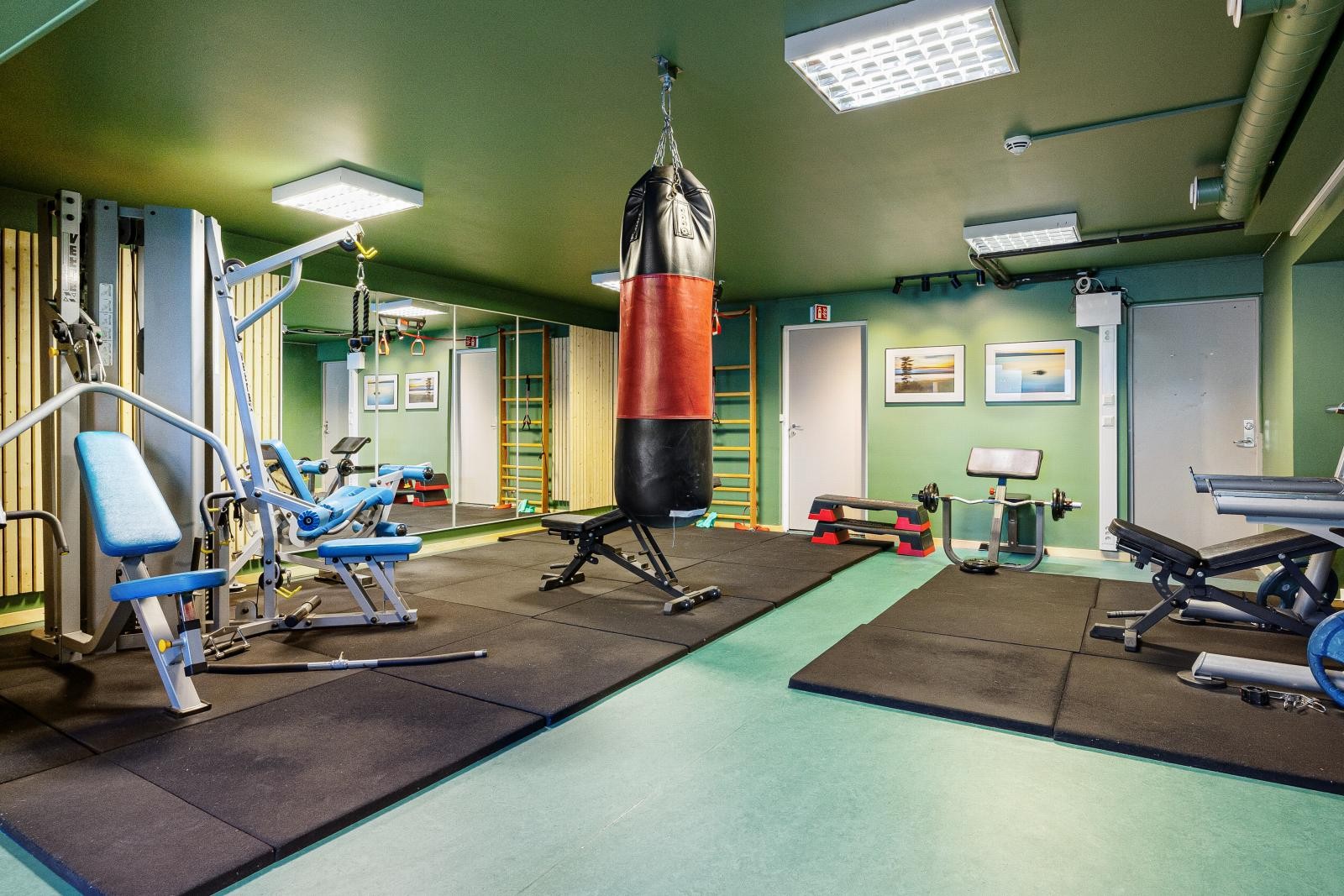 Felles treningsrom Galleribilde
