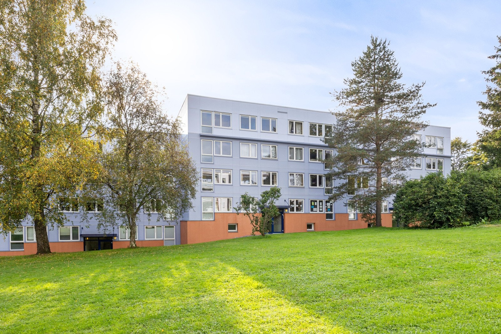 Her er det rikelig med boltreplass for liten og stor, og flere barnehager i umiddelbar nærhet. Galleribilde