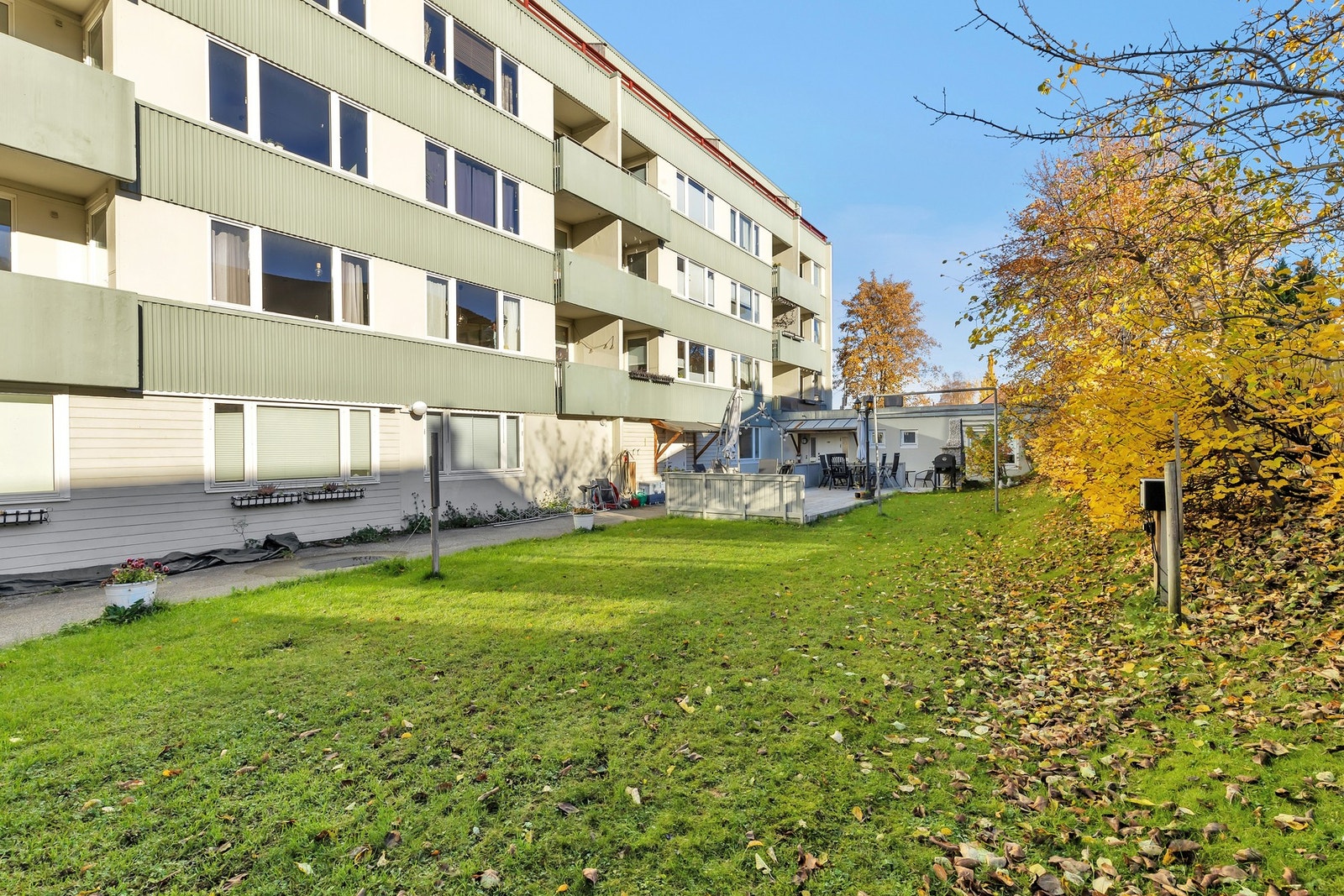 Boligen har en sentral beliggenhet på Buran med Lademoen park i umiddelbar nærhet. Det er gangavstand til Solsiden og Trondheim sentrum med alle fasiliteter. Galleribilde