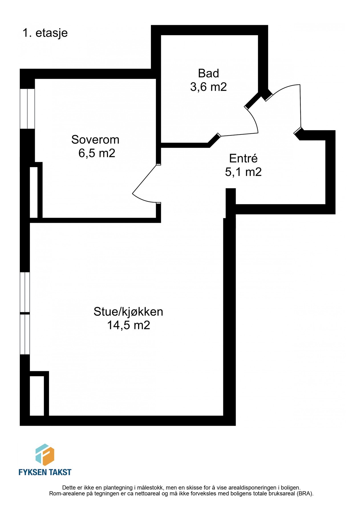 Planskisse. Galleribilde
