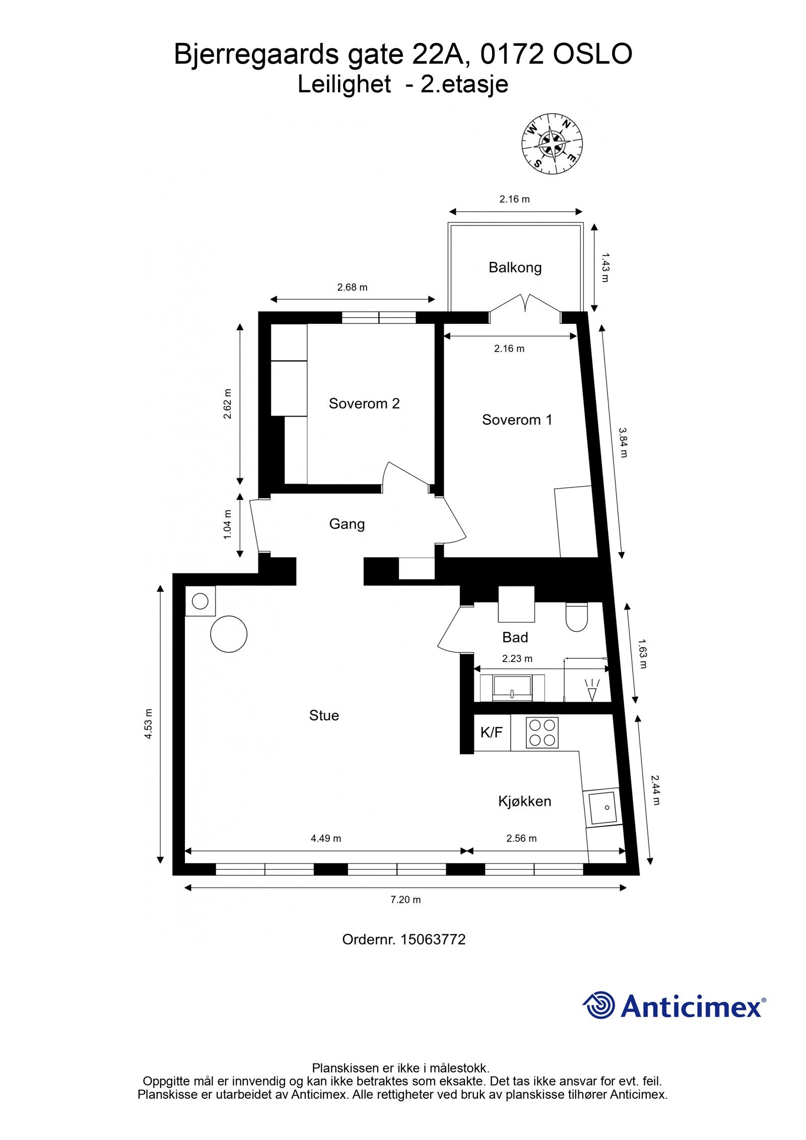 Planskisse. Galleribilde