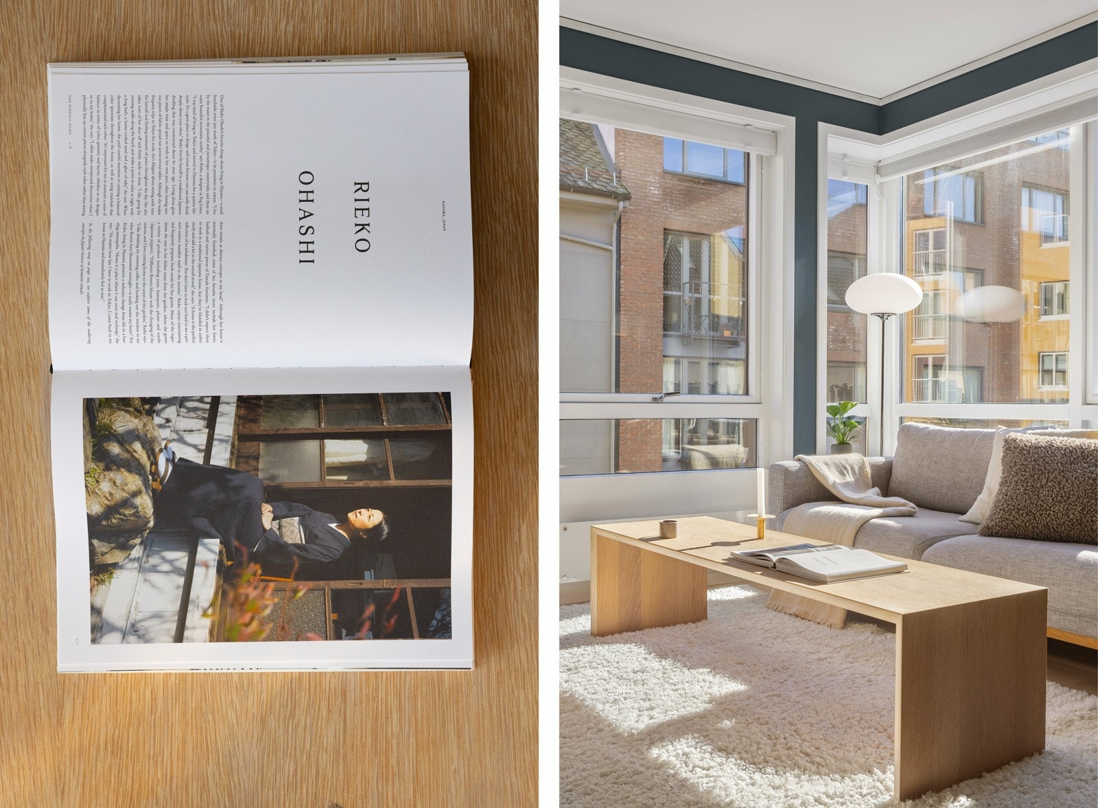 Det ble montert spesialtilpassede plisségardiner i alle stuevinduer i 2021. Galleribilde