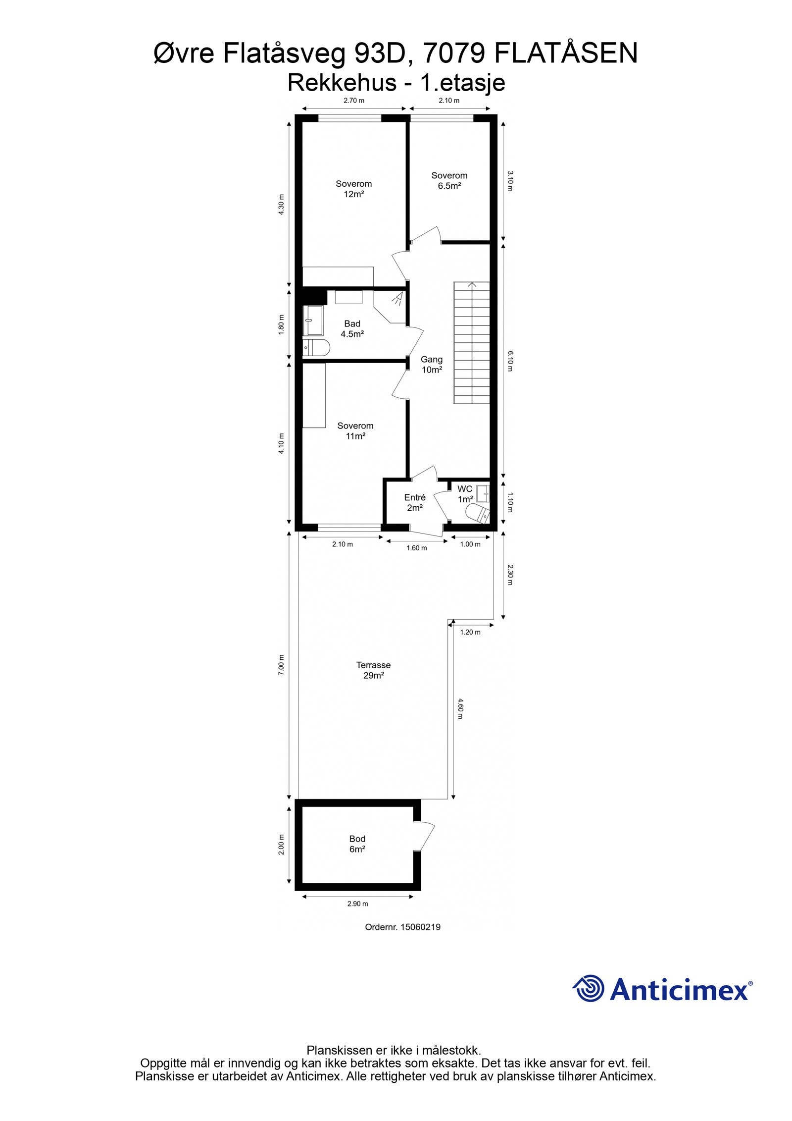 Plantegning 2.etasje Galleribilde