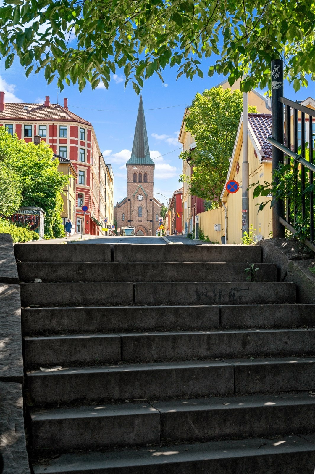 Kampen kirke. Galleribilde