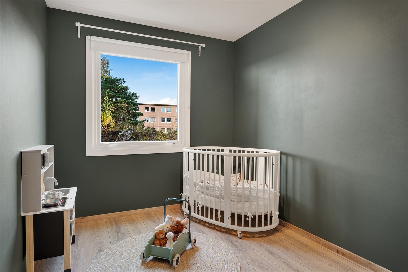 - Soverom 3 blir i dag brukt som barnerom - Galleribilde