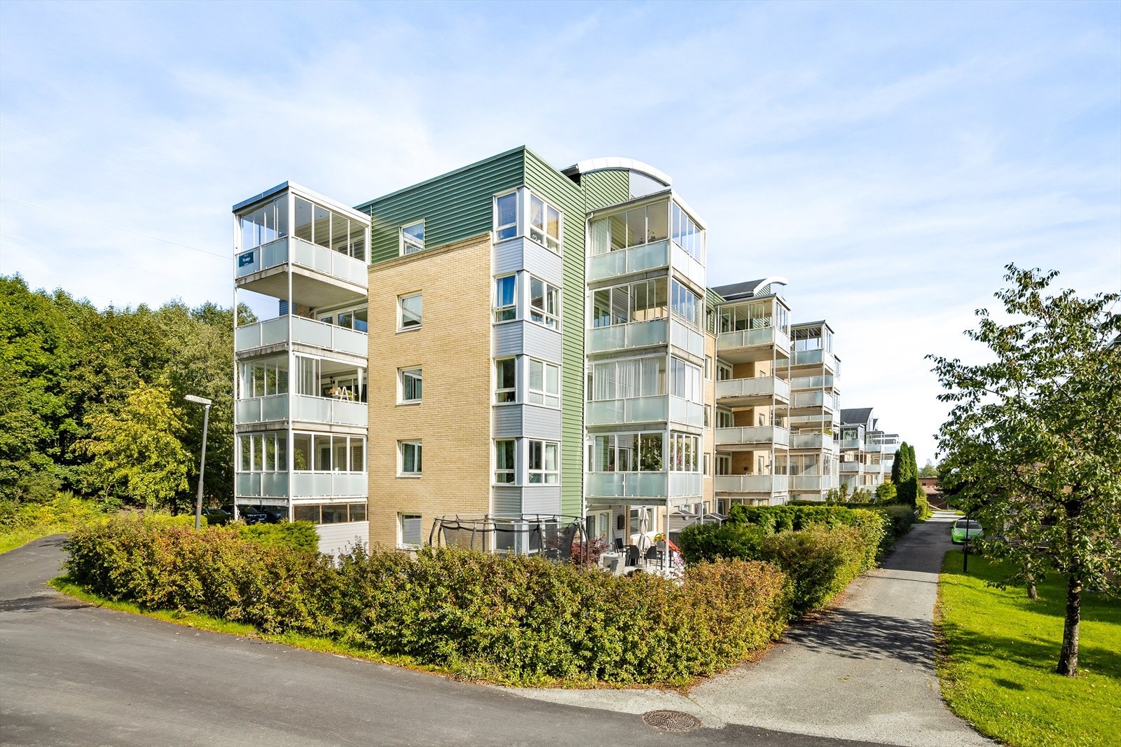 Hjorthehaven har et trivelig og familievennlig nabolag. Galleribilde