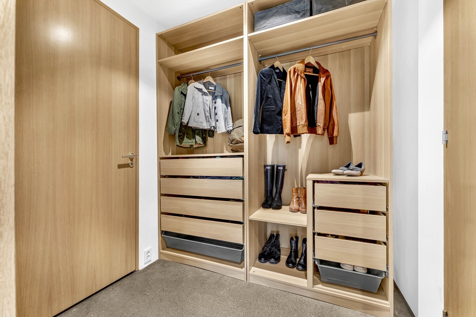 Praktisk grovgarderobe Galleribilde