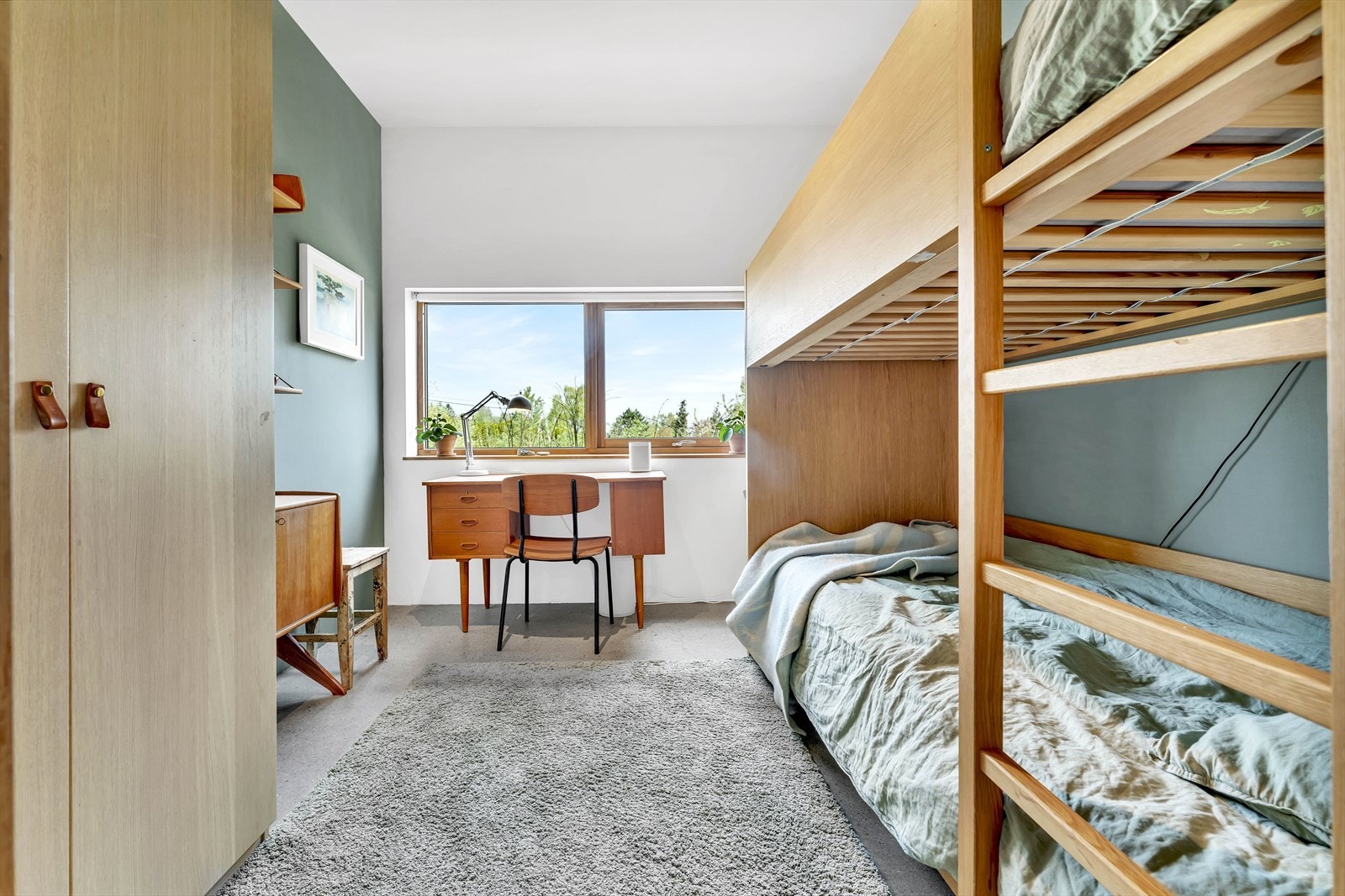 Disse rommene egner seg fint som barnerom eller gjesterom Galleribilde