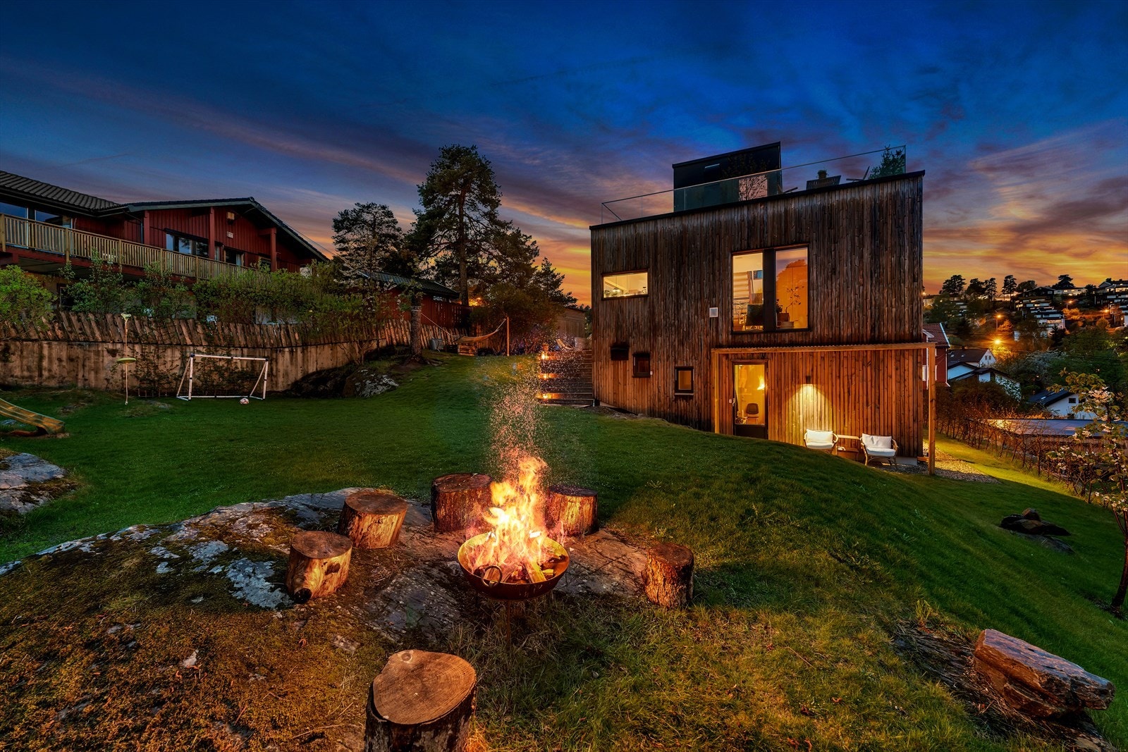 Magisk kveldsstemning Galleribilde